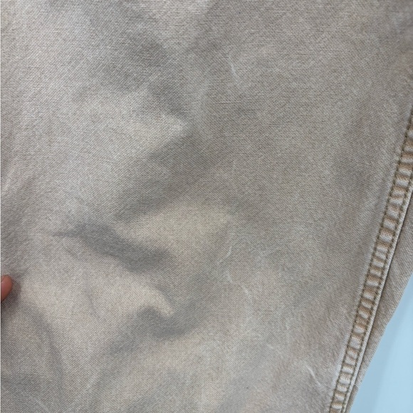 Asos Design Straight Denim Jeans Women's Beige High Rise Medium Wash size 8 - Picture 5 of 15